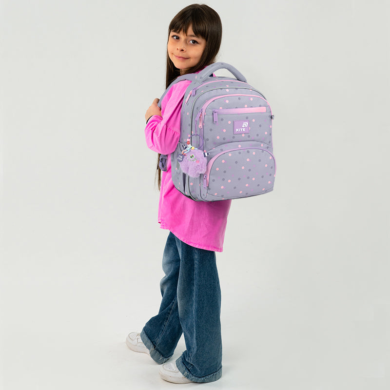 Шкільний набір Kite Education Cute Monster SET_K26-773M-3 (рюкзак, пенал, сумка)