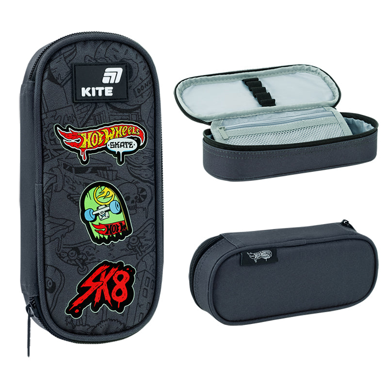Шкільний набір Kite Education Hot Wheels SET_HW26-773M (рюкзак, пенал, сумка)
