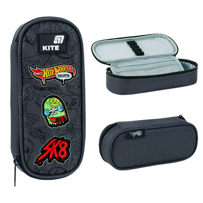Шкільний набір Kite Education Hot Wheels SET_HW26-773M (рюкзак, пенал, сумка)