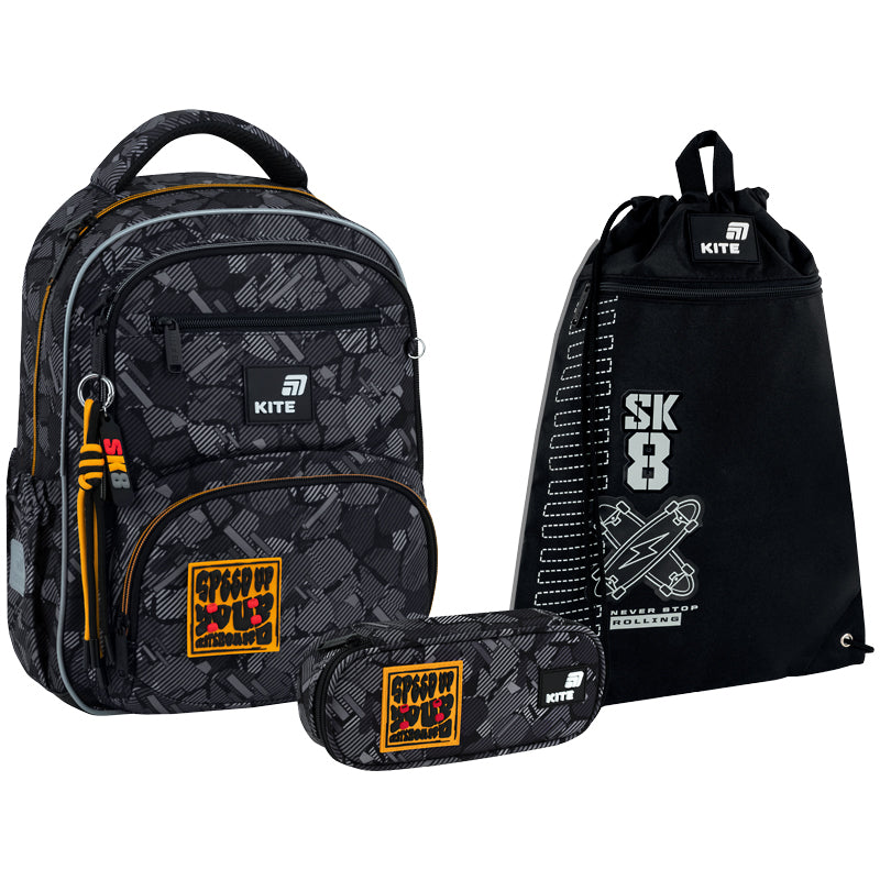 Шкільний набір Kite Education Freestyle SET_K26-773M-6 (рюкзак, пенал, сумка)