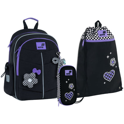 Шкільний набір Kite Education Flower Power SET_K26-771S-2 (рюкзак, пенал, сумка)
