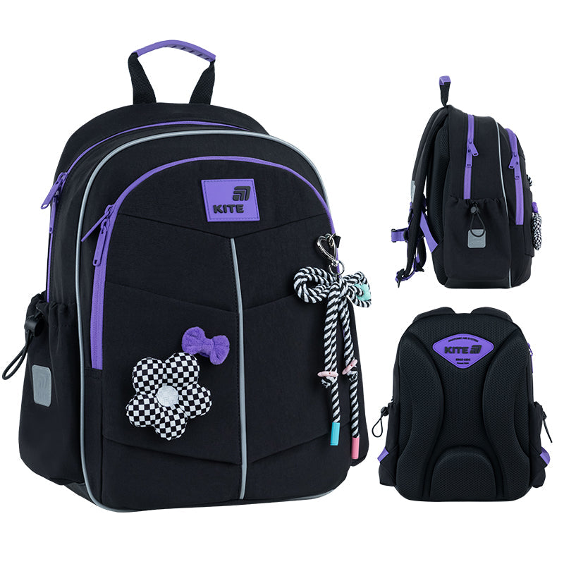 Шкільний набір Kite Education Flower Power SET_K26-771S-2 (рюкзак, пенал, сумка)