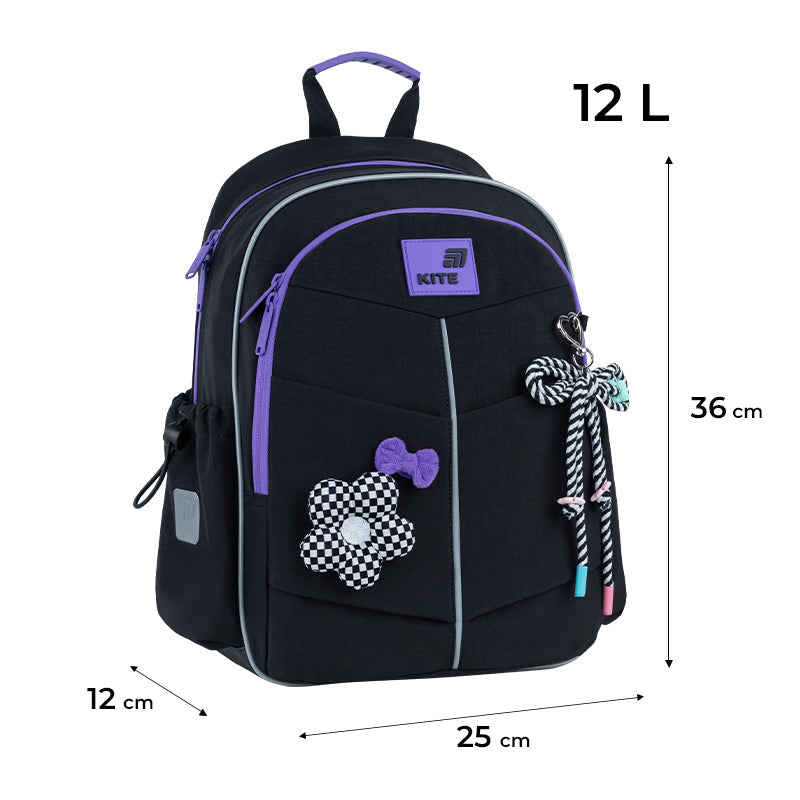 Шкільний набір Kite Education Flower Power SET_K26-771S-2 (рюкзак, пенал, сумка)