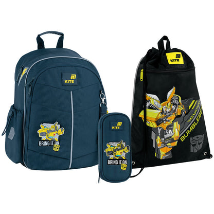 Шкільний набір Kite Education Transformers SET_TF26-771S (рюкзак, пенал, сумка)