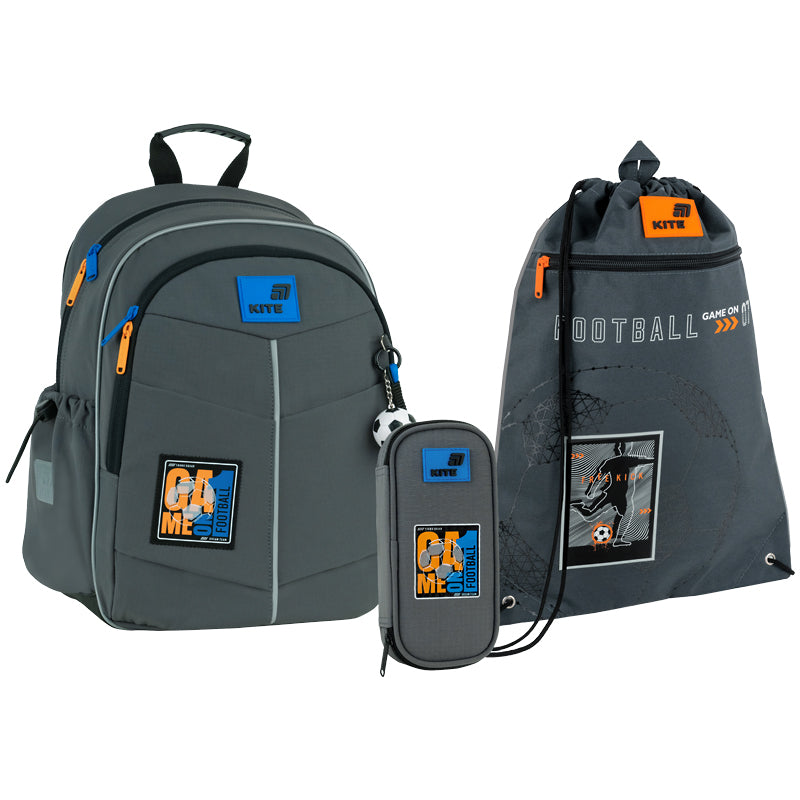Шкільний набір Kite Education Game on SET_K26-771S-4 (рюкзак, пенал, сумка)