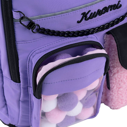 Шкільний набір Kite Education Kuromi SET_HK26-584M (рюкзак, пенал, сумка)