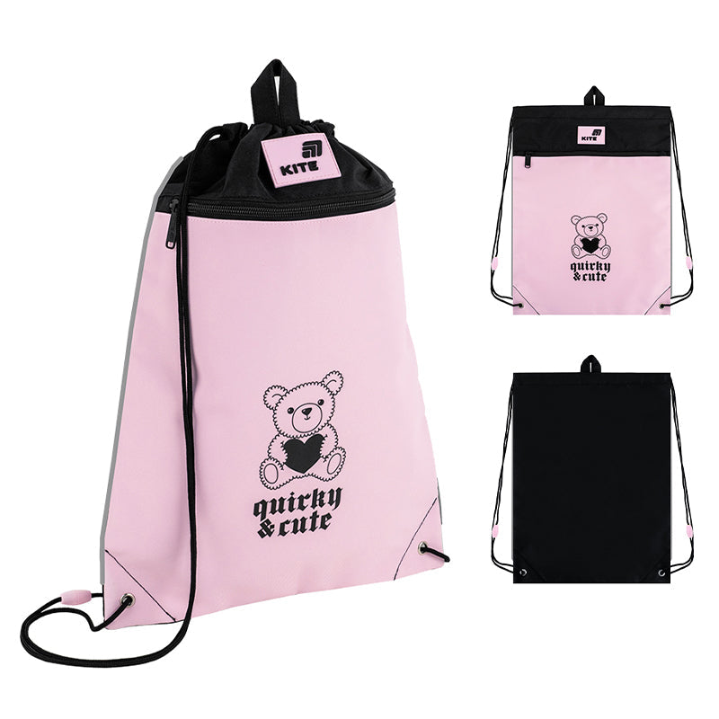 Шкільний набір Kite Education Quirky&Cute SET_K26-584M-1 (рюкзак, пенал, сумка)