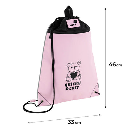 Шкільний набір Kite Education Quirky&Cute SET_K26-584M-1 (рюкзак, пенал, сумка)