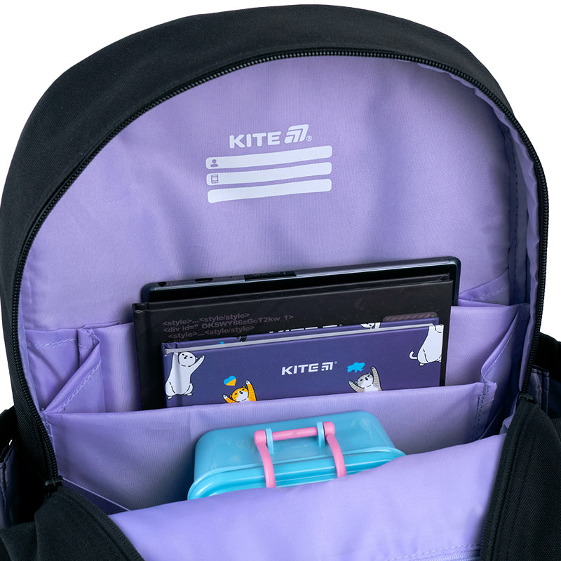 Шкільний набір Kite Education Panda Love SET_K26-584M-2 (рюкзак, пенал, сумка)
