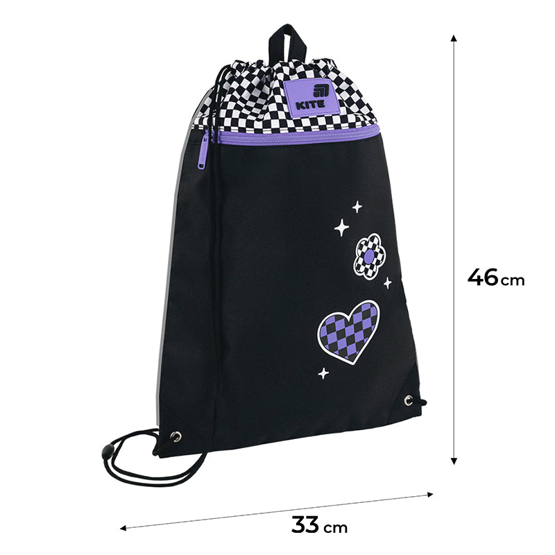 Шкільний набір Kite Education Panda Love SET_K26-584M-2 (рюкзак, пенал, сумка)