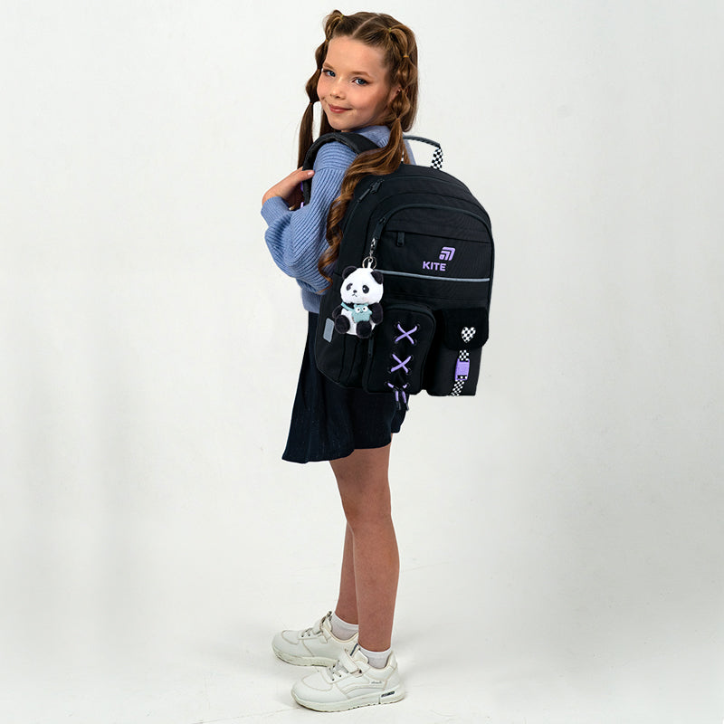 Шкільний набір Kite Education Panda Love SET_K26-584M-2 (рюкзак, пенал, сумка)