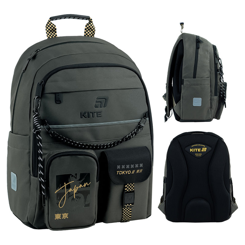 Шкільний набір Kite Education Tokyo Vibe SET_K26-584M-4 (рюкзак, пенал, сумка)