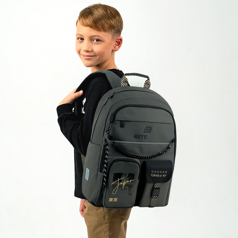 Шкільний набір Kite Education Tokyo Vibe SET_K26-584M-4 (рюкзак, пенал, сумка)
