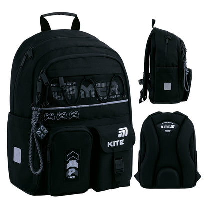 Шкільний набір Kite Education Gamer SET_K26-584M-5 (рюкзак, пенал, сумка)