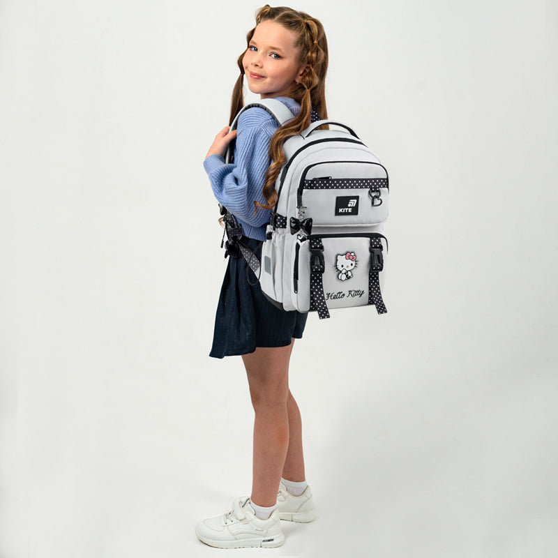 Шкільний набір Kite Education Hello Kitty SET_HK26-1022M (рюкзак, пенал, сумка)