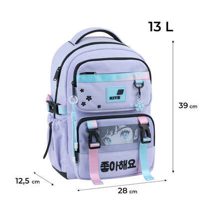 Шкільний набір Kite Education Sakura SET_K26-1022M-1 (рюкзак, пенал, сумка)