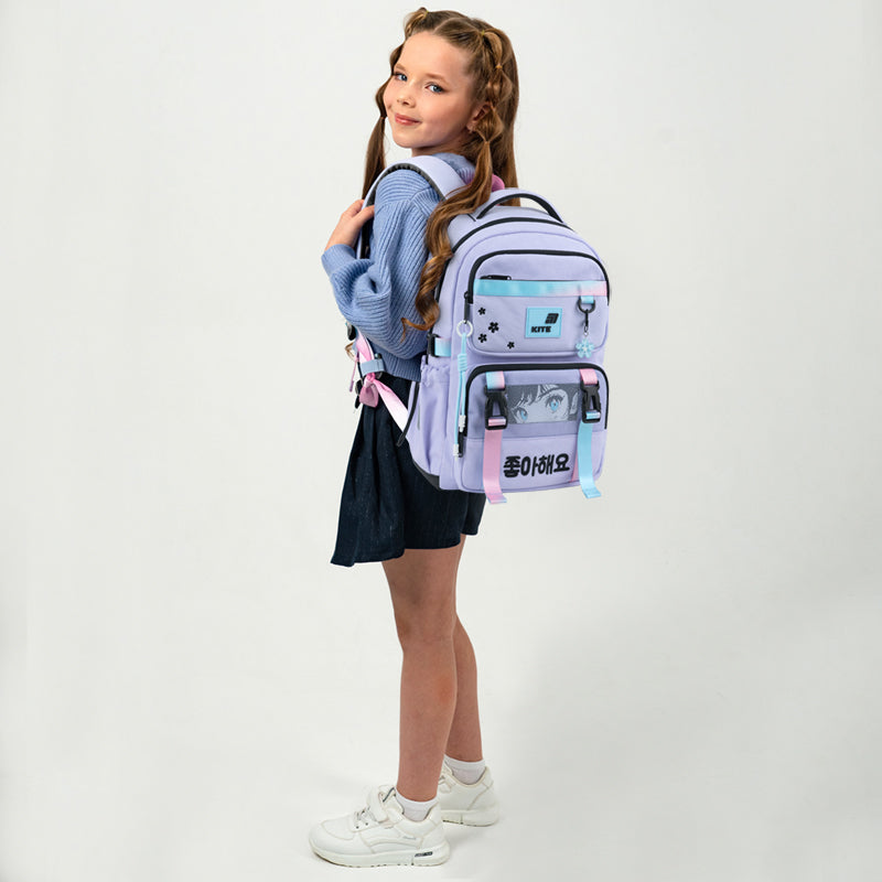 Шкільний набір Kite Education Sakura SET_K26-1022M-1 (рюкзак, пенал, сумка)