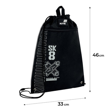 Шкільний набір Kite Education Skater SET_K26-1022M-2 (рюкзак, пенал, сумка)