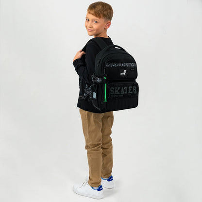 Шкільний набір Kite Education Skater SET_K26-1022M-2 (рюкзак, пенал, сумка)