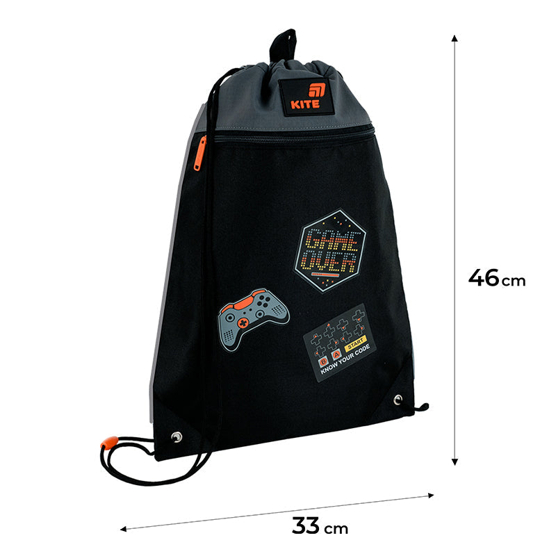 Шкільний набір Kite Education Game Zone SET_K26-1022M-3 (рюкзак, пенал, сумка)