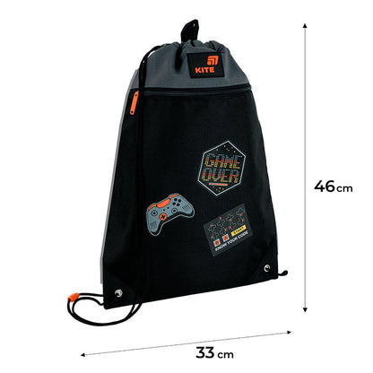 Шкільний набір Kite Education Game Zone SET_K26-1022M-3 (рюкзак, пенал, сумка)