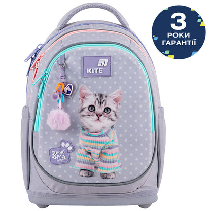 Шкільний набір Kite Education Studio Pets SET_SP26-724S (рюкзак, пенал, сумка)