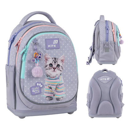 Шкільний набір Kite Education Studio Pets SET_SP26-724S (рюкзак, пенал, сумка)