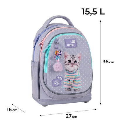 Шкільний набір Kite Education Studio Pets SET_SP26-724S (рюкзак, пенал, сумка)
