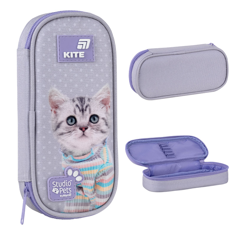 Шкільний набір Kite Education Studio Pets SET_SP26-724S (рюкзак, пенал, сумка)