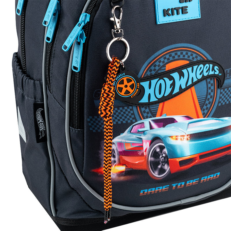 Шкільний набір Kite Education Hot Wheels SET_HW26-724S (рюкзак, пенал, сумка)