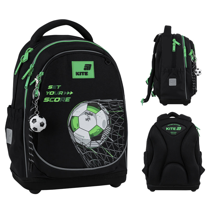 Шкільний набір Kite Education Football SET_K26-724S-3 (рюкзак, пенал, сумка)