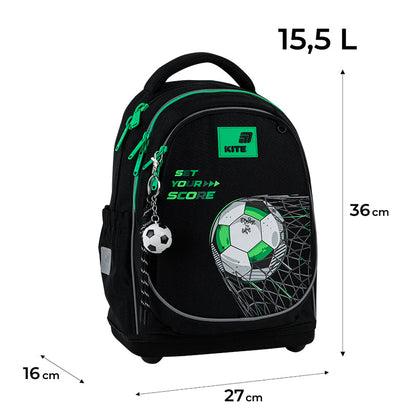 Шкільний набір Kite Education Football SET_K26-724S-3 (рюкзак, пенал, сумка)