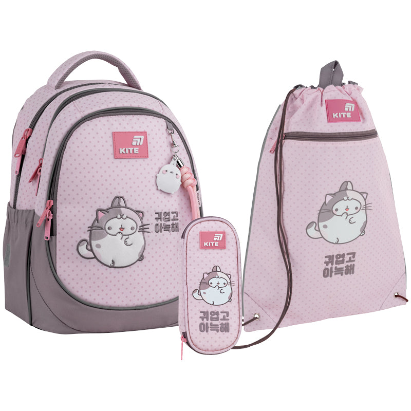 Шкільний набір Kite Education Molang SET_ML26-700M (рюкзак, пенал, сумка)