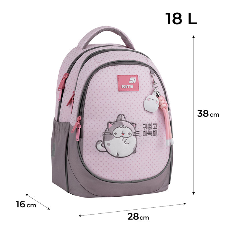 Шкільний набір Kite Education Molang SET_ML26-700M (рюкзак, пенал, сумка)