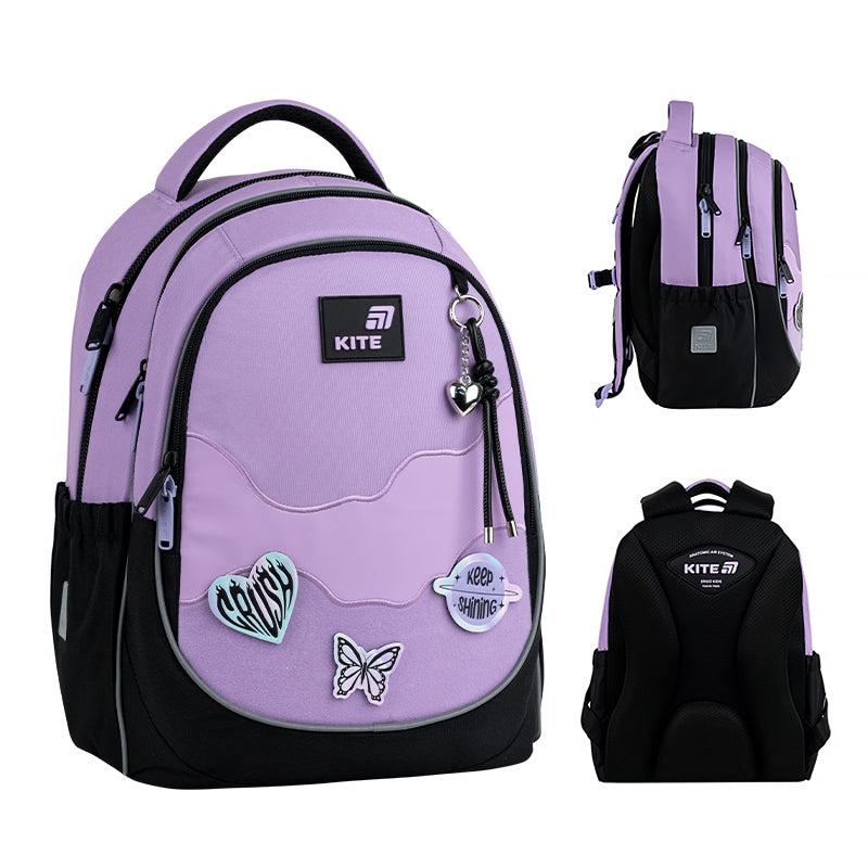 Шкільний набір Kite Education Crush SET_K26-700M-1 (рюкзак, пенал, сумка)
