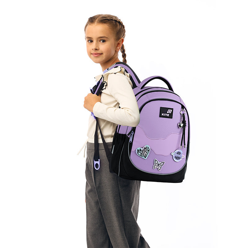 Шкільний набір Kite Education Crush SET_K26-700M-1 (рюкзак, пенал, сумка)