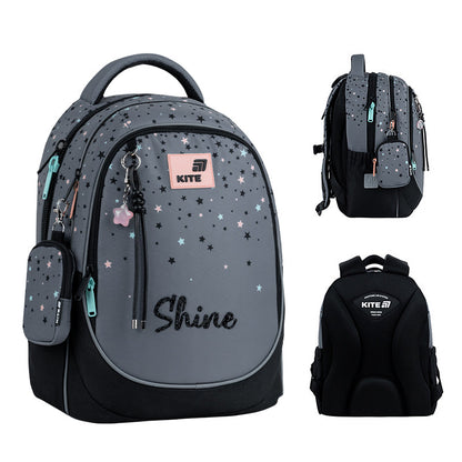 Шкільний набір Kite Education Shine SET_K26-700M-2 (рюкзак, пенал, сумка)