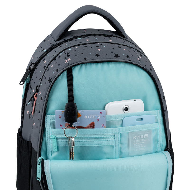 Шкільний набір Kite Education Shine SET_K26-700M-2 (рюкзак, пенал, сумка)