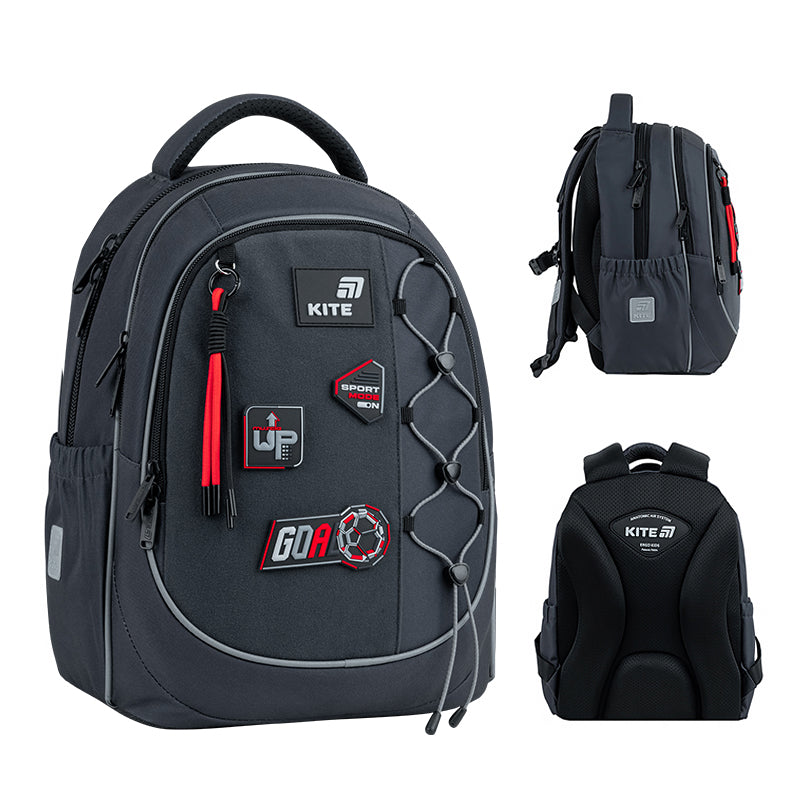 Шкільний набір Kite Education Sport Mode SET_K26-700M-6 (рюкзак, пенал, сумка)