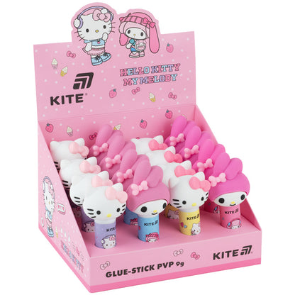 Клей-олівець PVP Kite Hello Kitty HK26-131, з фігурним ковпачком