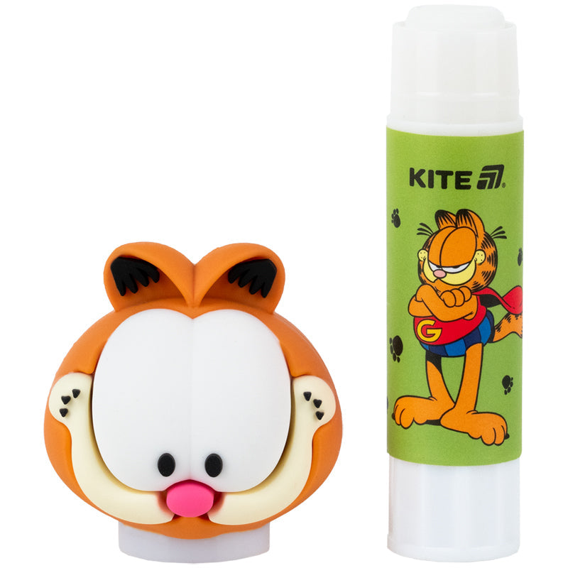 Клей-олівець PVP Kite Garfield GF26-131, з фігурним ковпачком