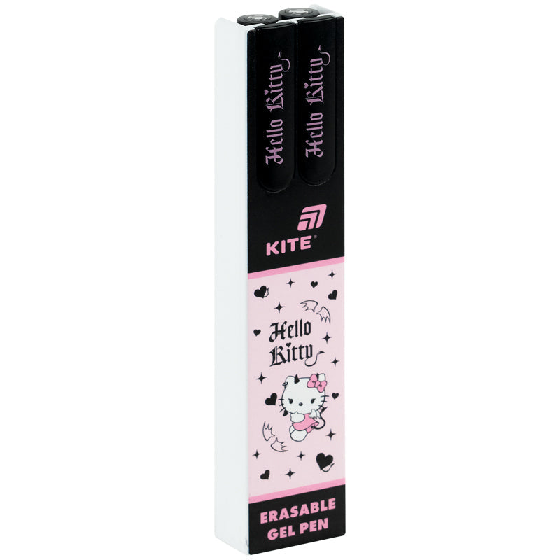 Ручка гелева "пиши-стирай" Kite Hello Kitty HK26-069, синя, 2 шт. у пеналі