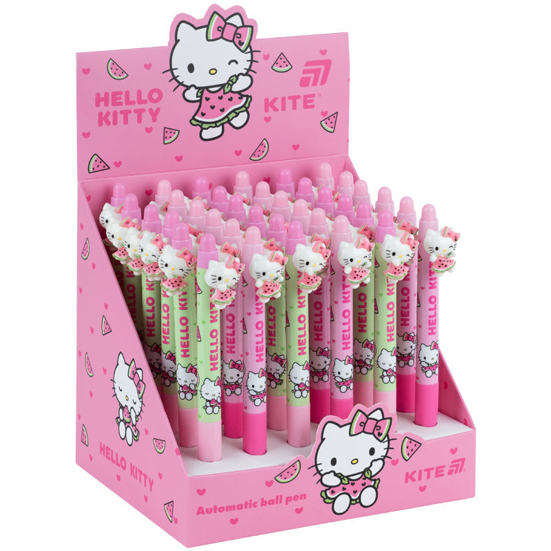 Ручка кулькова автоматична Kite Hello Kitty HK26-393, синя