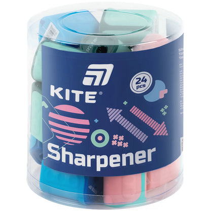 Точилка з контейнером Kite Twist K26-120, асорті