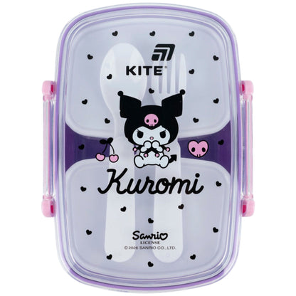 Ланчбокс з наповненням Kite Kuromi,  HK26-181-2, 750 мл