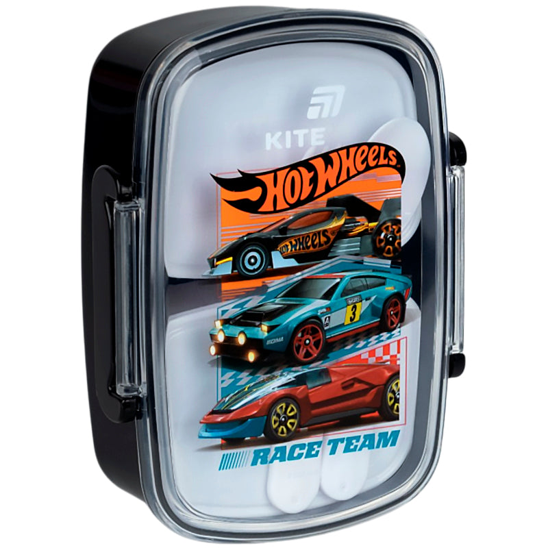 Ланчбокс з наповненням Kite Hot Wheels,  HW26-181, 750 мл