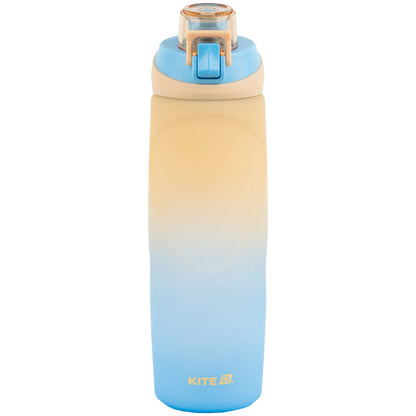 Пляшечка для води Kite K26-1200-1, 760 мл, бежево-синя