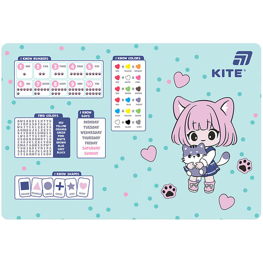 Підкладка настільна Kite Be Friends, 10шт, K26-207-1