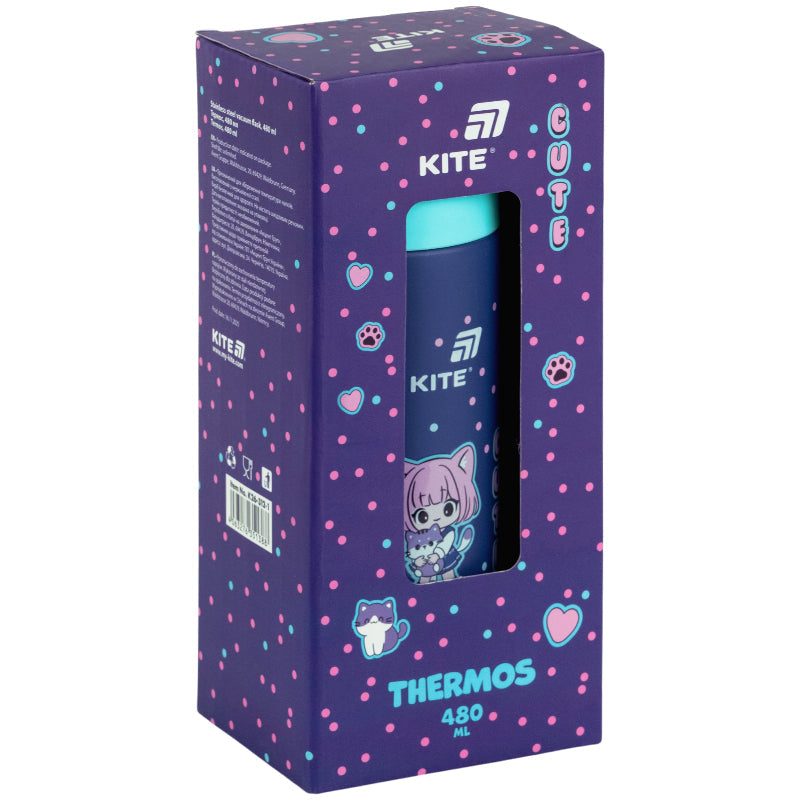 Термос Kite Be Friends K26-312-1, 480 мл