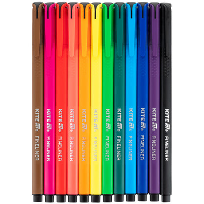 Лінери Kite Creative K-1164, 12 кольорів